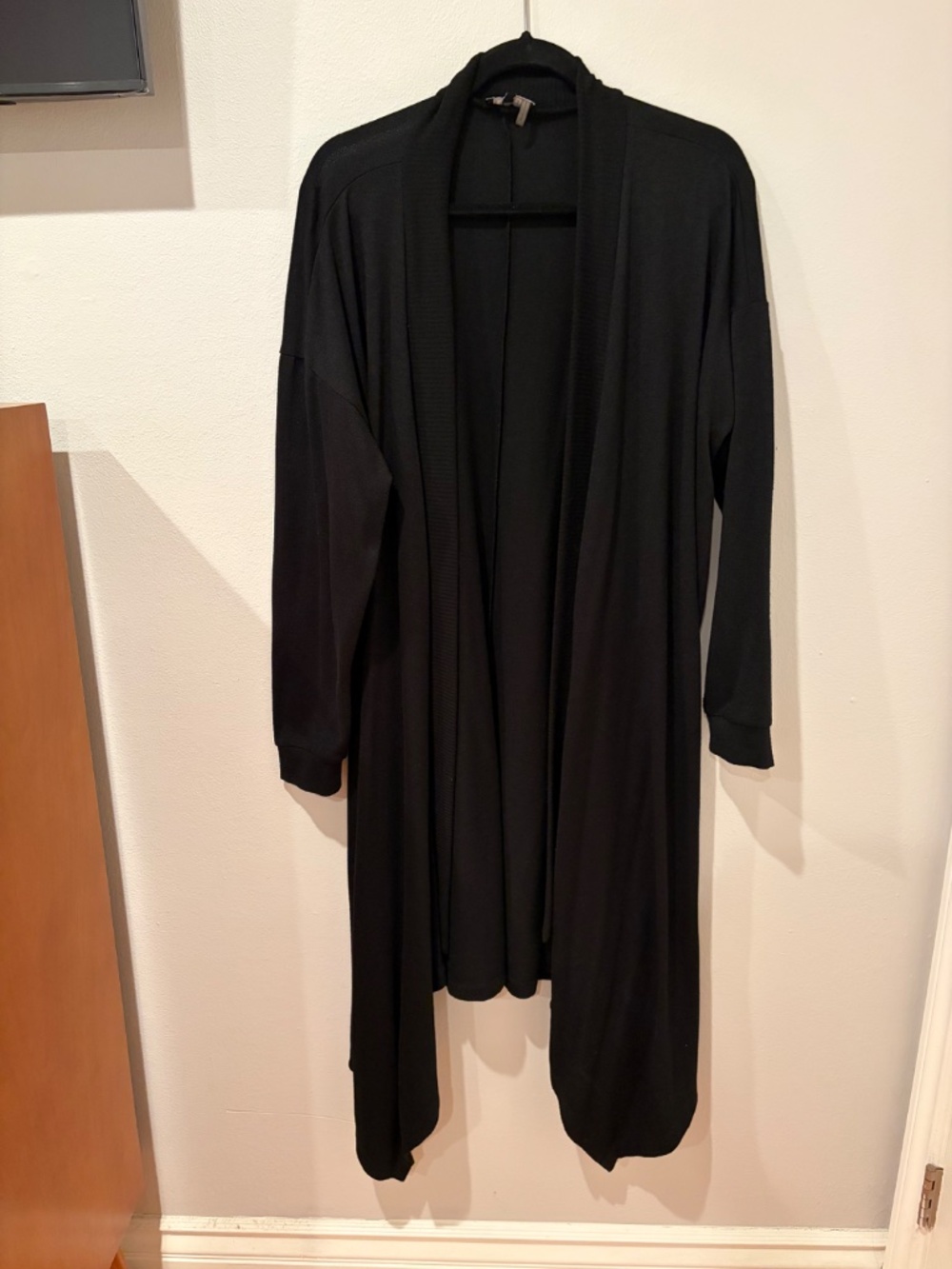 Drape Front Cardigan - Picture 3 of 4